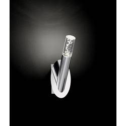 LED nástěnné světlo WOFI Midu 4193.01.01.0000, 5 W, teplá bílá, chrom