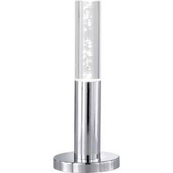LED stolní lampa WOFI Midu 8193.01.01.0000, 5 W, teplá bílá, chrom