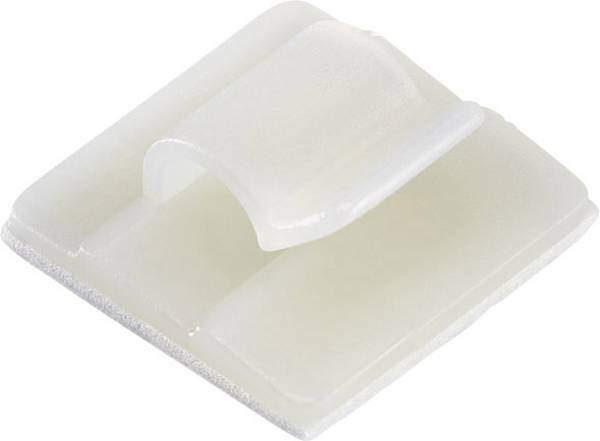 TRU COMPONENTS TC-FC0605203 úchytka samolepicí 1593108 Průměr kabelového svazku (rozsah) 4.90 mm (max) přírodní 1 ks