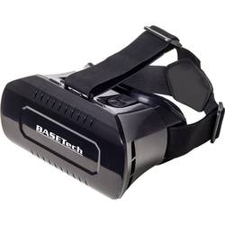 3D okuliare pre virtuálnu realitu Basetech VR Pro, čierna