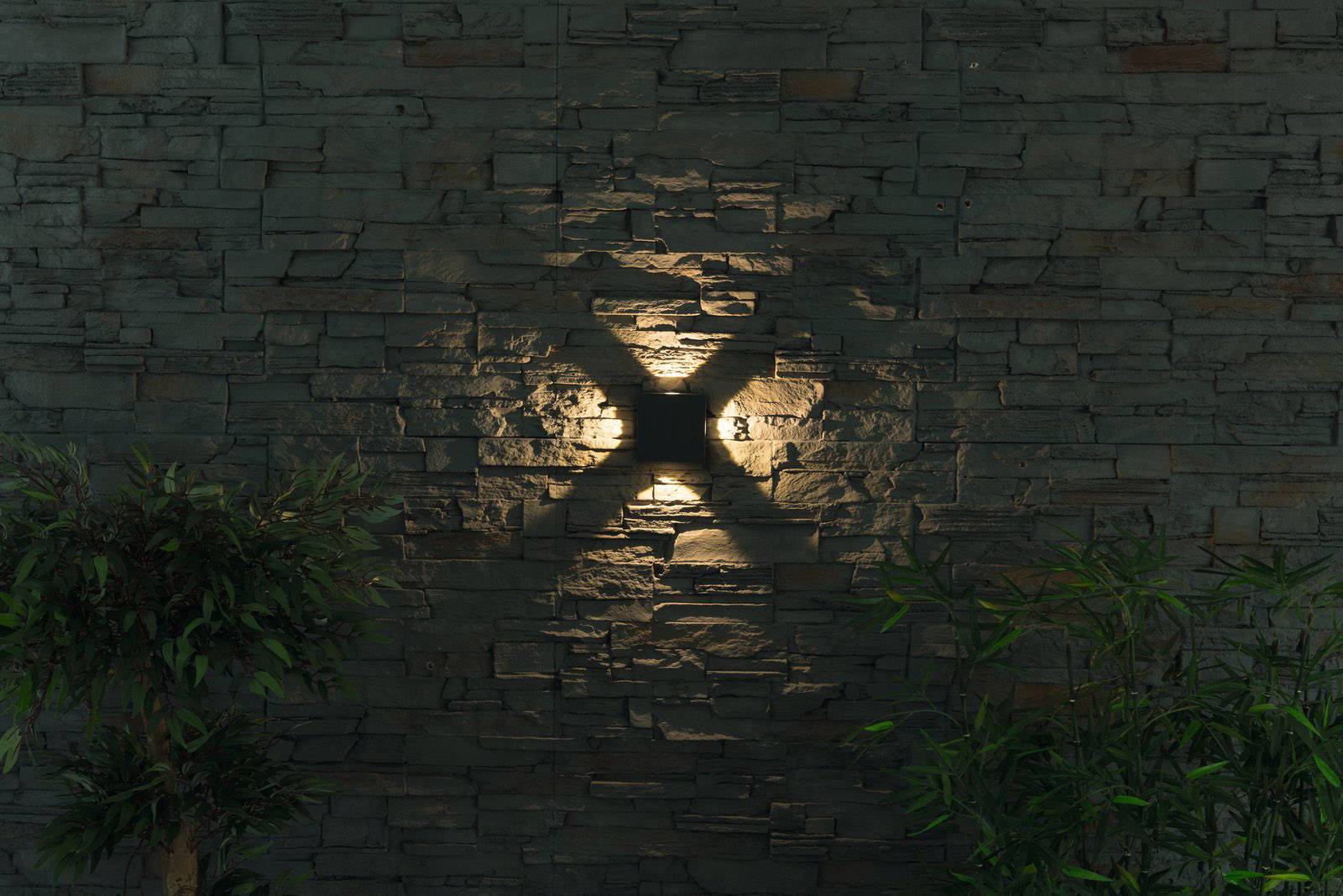 Heitronic Cuatro 35278 venkovní nástěnné LED osvětlení LED pevně vestavěné LED 8 W grafit