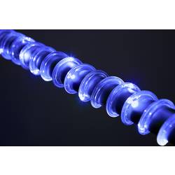 LED mikro světelný řetěz Polarlite venkovní, na baterii, modrá, 5.5 m