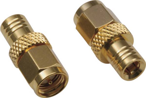 TRU COMPONENTS 1579580 SMB adaptér SMB zástrčka - SMA zástrčka 1 ks