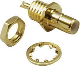BKL Electronic 0411031 0411031 SMB konektor zásuvka, vestavná vertikální 50 Ω 1 ks