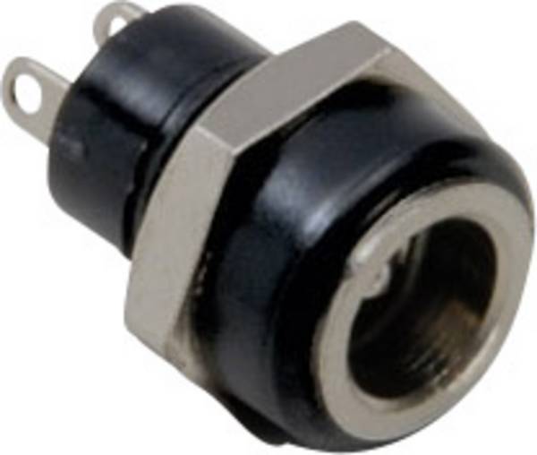 TRU COMPONENTS nízkonapěťový konektor zásuvka, vestavná vertikální 5.7 mm 2.5 mm 1 ks