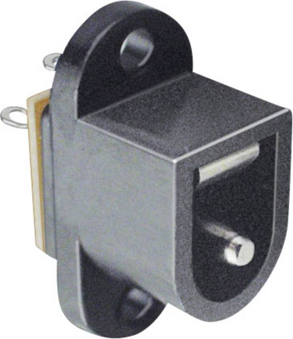 BKL Electronic 072727 nízkonapěťový konektor přírubová zásuvka 6.4 mm 2.5 mm 1 ks