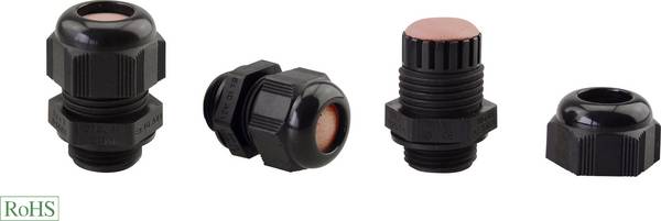HELU 906693 kabelová průchodka ATEX M25 polyamid černá 1 ks