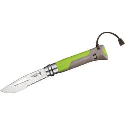 Outdoorový nůž Opinel N°08 Outdoor 254311, zelená