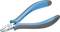 Modro-šedé štípací kleště vhodné pro stříhání drátů a malých kovových předmětů.
