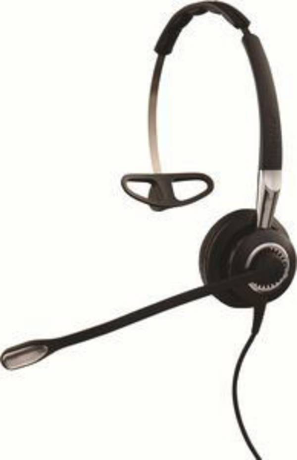 Jabra BIZ 2400 II  Headset uzavřená (Over Ear) kabelová mono černá Redukce šumu mikrofonu, Potlačení hluku  telefon