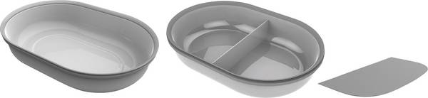 SureFeed Sada misek na krmení Pet bowl Set 400 ml  šedá  1 ks MBSGY