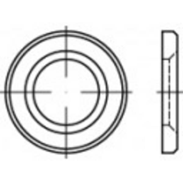 HV destičky 21 mm 37 mm   ocel  1 ks TOOLCRAFT  146504