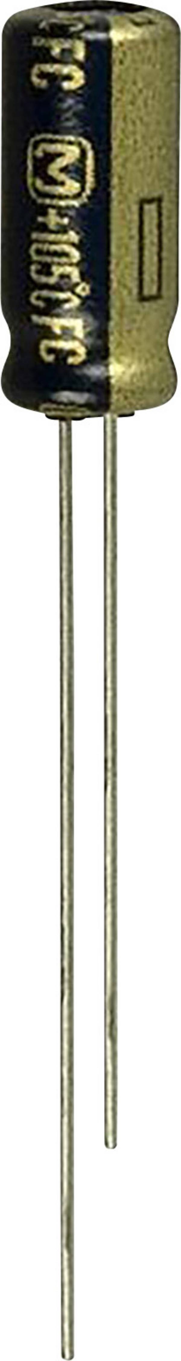 Panasonic  elektrolytický kondenzátor radiální  2 mm 10 µF 50 V 20 % (Ø) 5 mm 1 ks