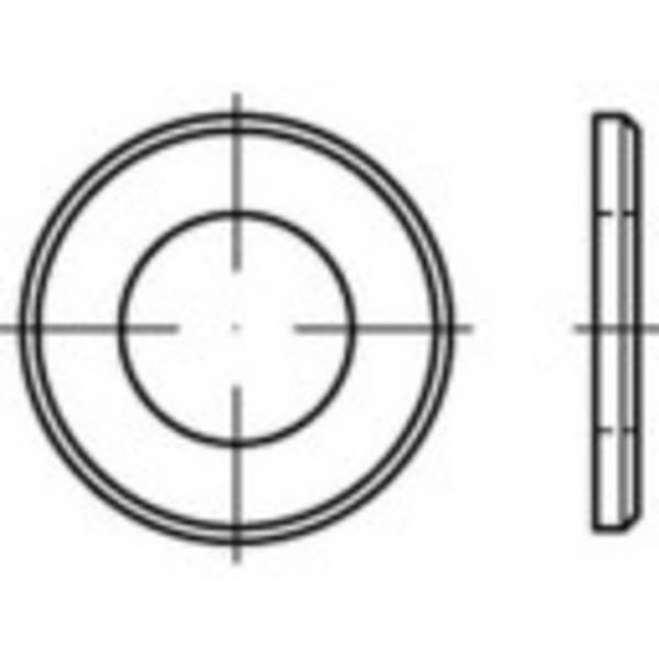 podložka 3.2 mm 7 mm   ocel  1000 ks TOOLCRAFT  147883