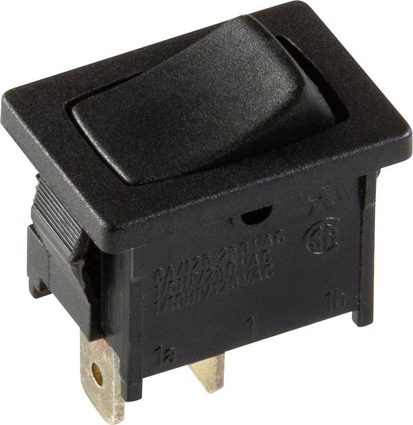 interBär 3633-006.22 kolébkové tlačítko 3633-006.22 250 V/AC 6 A 1x vyp/(zap) bez aretace 1 ks