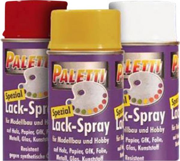 syntetická barva EXTRON Modellbau Paletti čirá  nádoba se sprejem 400 ml
