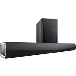 Soundbar Denon HEOS Home Cinema Multiroom podpora , vč. bezdrátového subwooferu, Wi-Fi, černá
