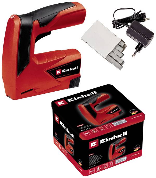 Einhell TC-CT 3,6 Li 4257880 akumulátorová sponkovačka  Typ sponky Typ 53 Délka svorek 6 - 14 mm