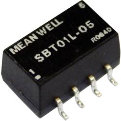 DC/DC měnič napětí, SMD Mean Well SBT01M-12, 12 V/DC, 12 V/DC, 84 mA, 1 W, Počet výstupů 1 x