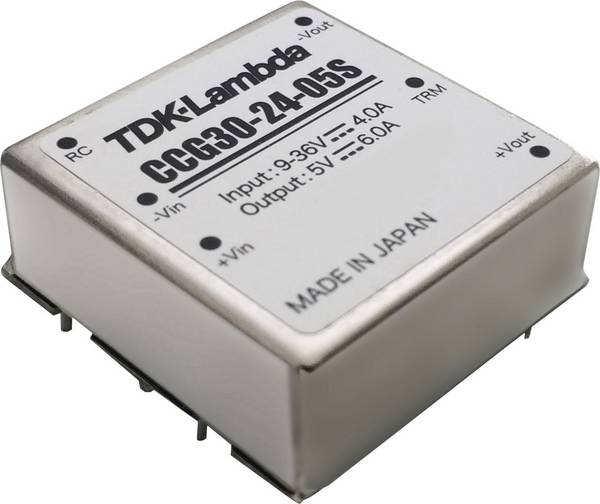TDK-Lambda CCG30-48-12S DC/DC měnič napětí do DPS  12 V 2.5 A 30.0 W Počet výstupů: 1 x Obsah 1 ks
