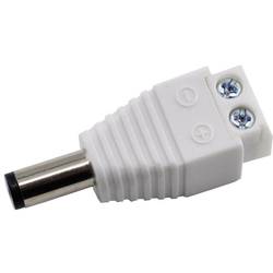 Nízkonapěťový konektor Conrad Components 93014c309a, 12 V/DC, 5 A, zástrčka, rovná, 5.5 mm, 2.5 mm, 1 ks