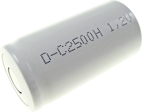 Mexcel -SC2500H speciální akumulátor Malé mono odolné vůči vysokým teplotám, Flat-Top  Ni-Cd 1.2 V 2500 mAh 1 ks