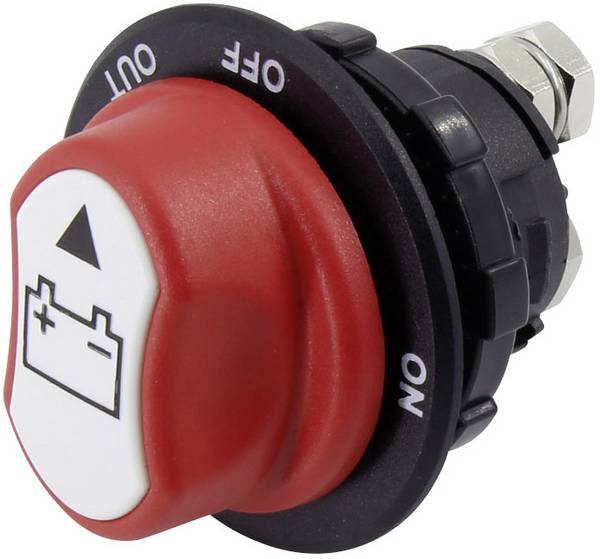 SCI A23-7B A23-7B bateriový spínač do auta, 1x vyp/zap, 32 V/DC, 100 A