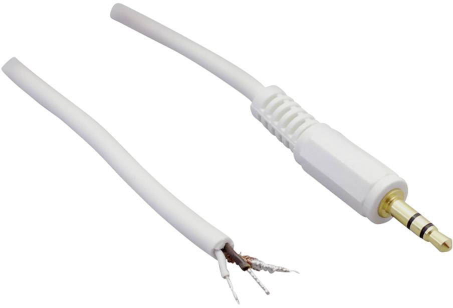BKL Electronic jack konektor 2.5 mm - mono Pólů:2 1 ks