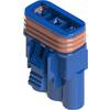 Zásuvkové púzdro na kábel EDAC 572-003-000-400, 18 mm, pólů 3, rozteč 5.08 mm, 1 ks