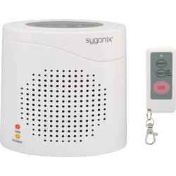 Elektronický strážny pes Sygonix DD01 s diaľk.ovládačom, 120 dB, biela