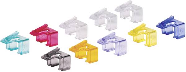 Klip pro opravu uchycení RJ45 Renkforce RF-NW-RC RF-4480068 10 ks