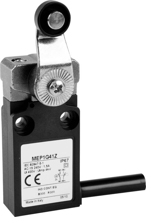 Panasonic MEP1G42Z MEP1G42Z koncový spínač 24 V 5 A páka s rolnou/simulovanou rolnou  IP67 1 ks