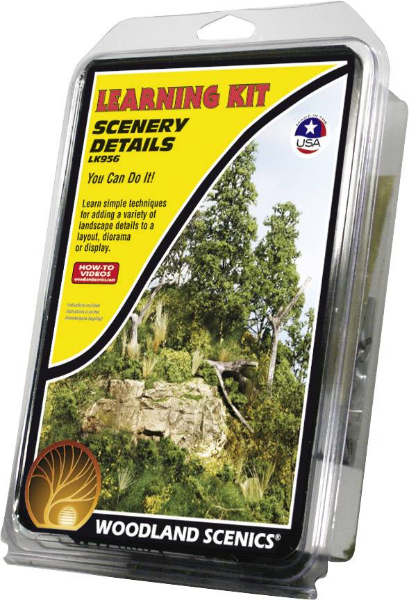 Woodland Scenics WLK956 startovací sada detailní scény