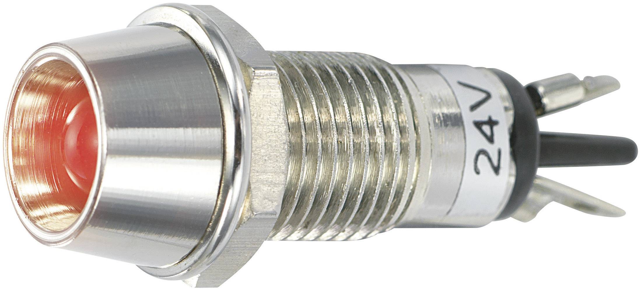 TRU COMPONENTS TC R9 115L 24 V GREEN indikační LED zelená 24 V/DC TRU COMPONENTS TC R9 115L 24 V GREEN indikační LED zelená 24 V/DC