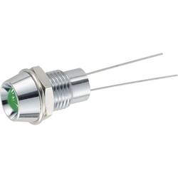 LED signálka SCI R9-104L-12-W, 5mm vnitřní reflektor, bílá