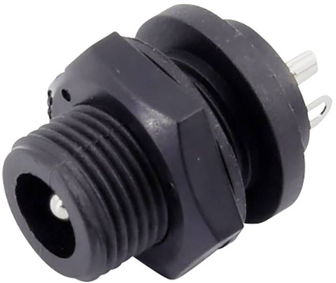 TRU COMPONENTS nízkonapěťový konektor zásuvka, vestavná 5.5 mm 2.5 mm 1 ks