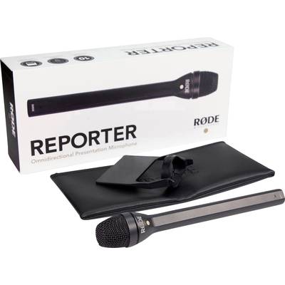 RODE Microphones Reporter  kamerový mikrofon Druh přenosu:kabelový 