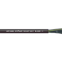 Řídicí kabel LAPP ÖLFLEX® 409 P 1311103/500, 3 G 0.75 mm², vnější Ø 7.20 mm, černá, 500 m