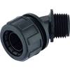 Hadicová spojka 45° LAPP SILVYN® MPC 45° M20x1,5/2 GY 55502436, M20, sivá, 10 ks