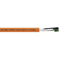 Servo kabel LAPP ÖLFLEX® SERVO 719 CY 1020041/250, 4 G 1 mm² + 2 x 0.50 mm², vnější Ø 9.30 mm, oranžová, 250 m