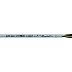 Řídicí kabel LAPP ÖLFLEX® 408 P 1308218/500, 18 G 1 mm², vnější Ø 12.70 mm, stříbrnošedá (RAL 7001), 500 m