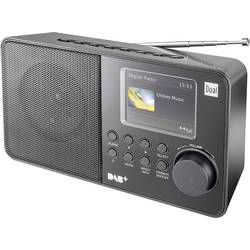 DAB+ přenosné rádio Dual DAB 18 C, DAB+, FM, černá