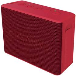 Bluetooth® reproduktor Creative Muvo 2c hlasitý odposlech (mikrofon pro telefonování), SD paměť. karta, odolná vůči stříkající vodě, červená