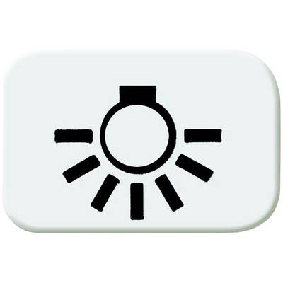 Symbol lampy s paprsky poloStínu, symbolizující funkci Bluetooth párování v vozidlech.