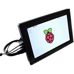 Modul dotykového displeje pro Raspberry Pi® Raspberry Pi®, Raspberry Pi® 2 B, Raspberry Pi® 3 B, Raspberry Pi® A+, Raspberry Pi® B+, Raspberry Pi® A, B, B+, Banana Pi, Cubieboard, pcDuino, Joy-it RB-LCD10 , černá