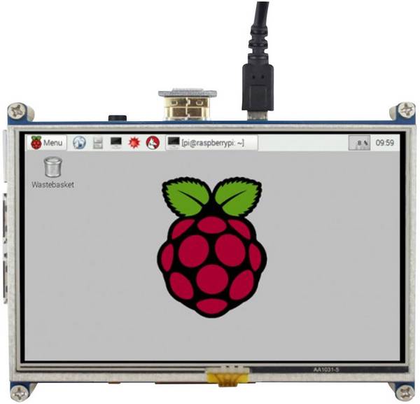 Joy-it RB-LCD5 model dotykové obrazovky 12.7 cm (5 palec) 800 x 480 Pixel Vhodné pro (vývojové sady): Raspberry Pi® vč. dotykového pera