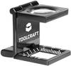 TOOLCRAFT 1505088 počítač vláken zvětšení: 10 x, Velikost objektivu: (Ø) 14 mm