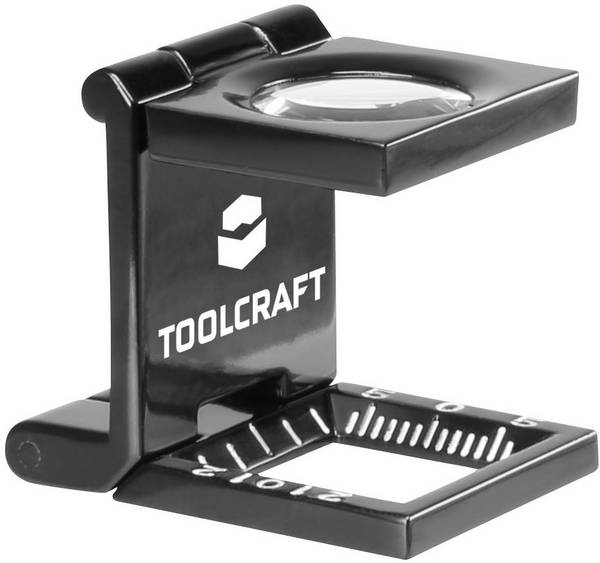TOOLCRAFT 1505088 počítač vláken  zvětšení: 10 x, Velikost objektivu: (Ø) 14 mm