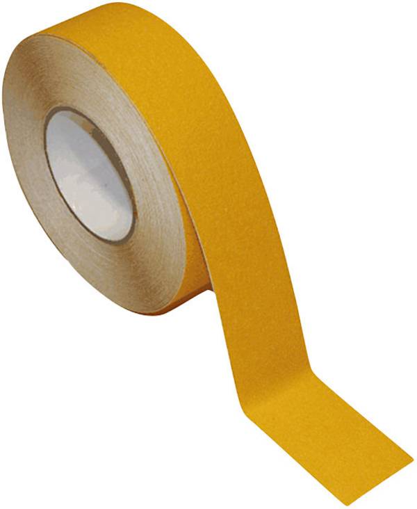 B-SAFETY AR203100 Univerzální protiskluzová podložka žlutá (d x š) 18.3 m x 100 mm