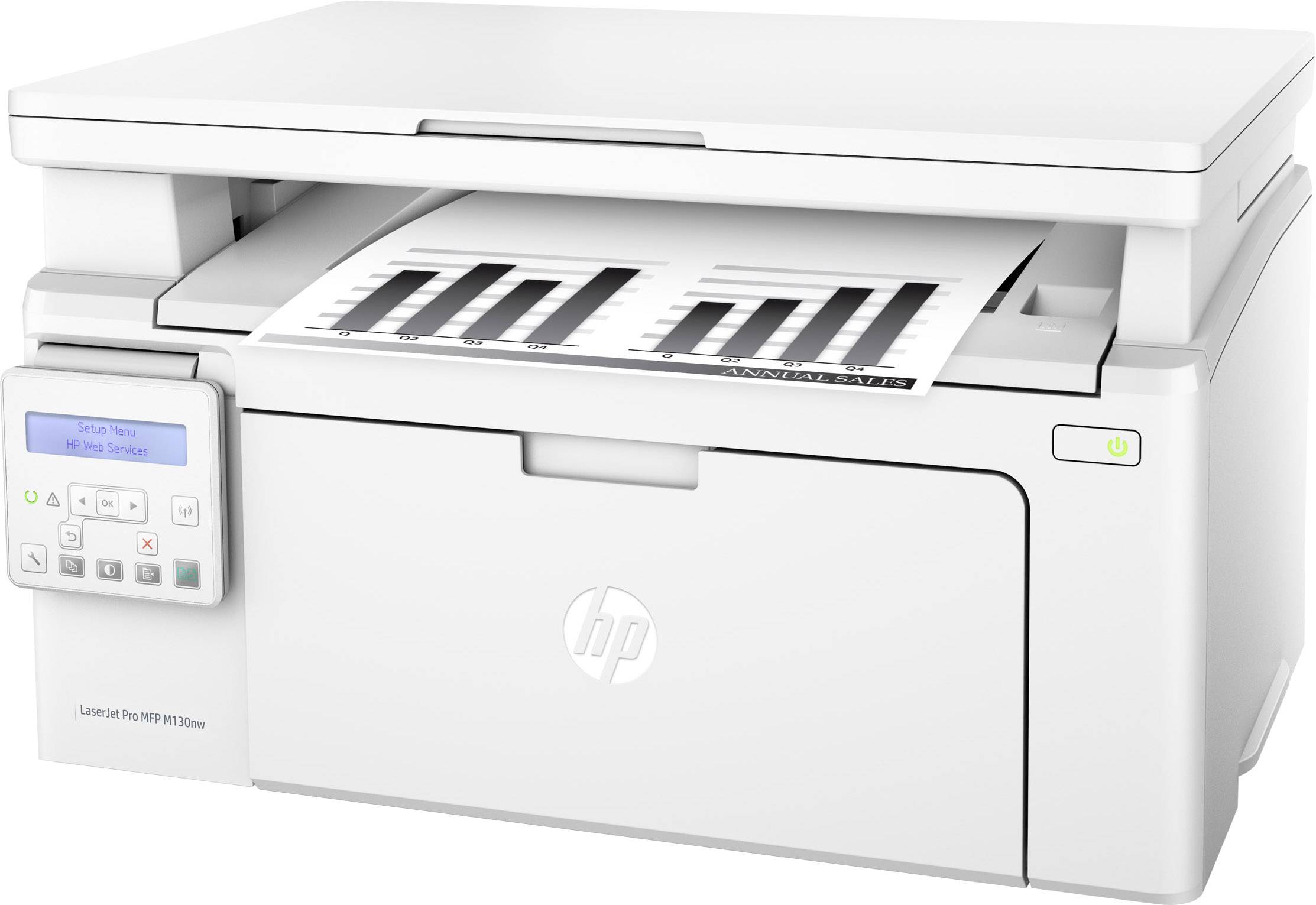 HP LaserJet Pro MFP M130nw laserová multifunkční tiskárna ...